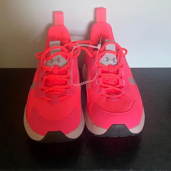 Under Armour Athletic Shoes - Pink and Gray - Picture 5 of 9